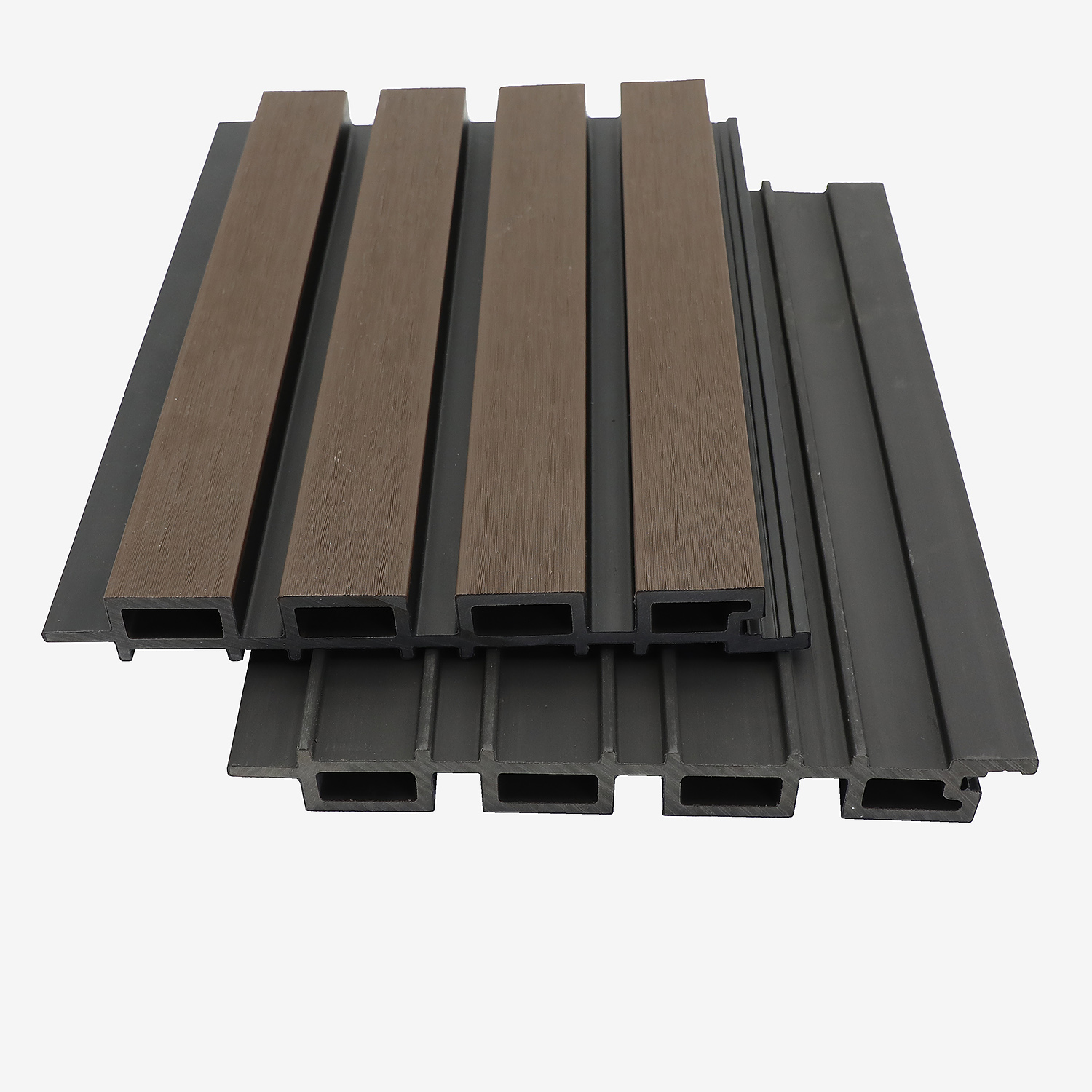 Lichtbestendig 2-kleurig WPC-wandpaneel