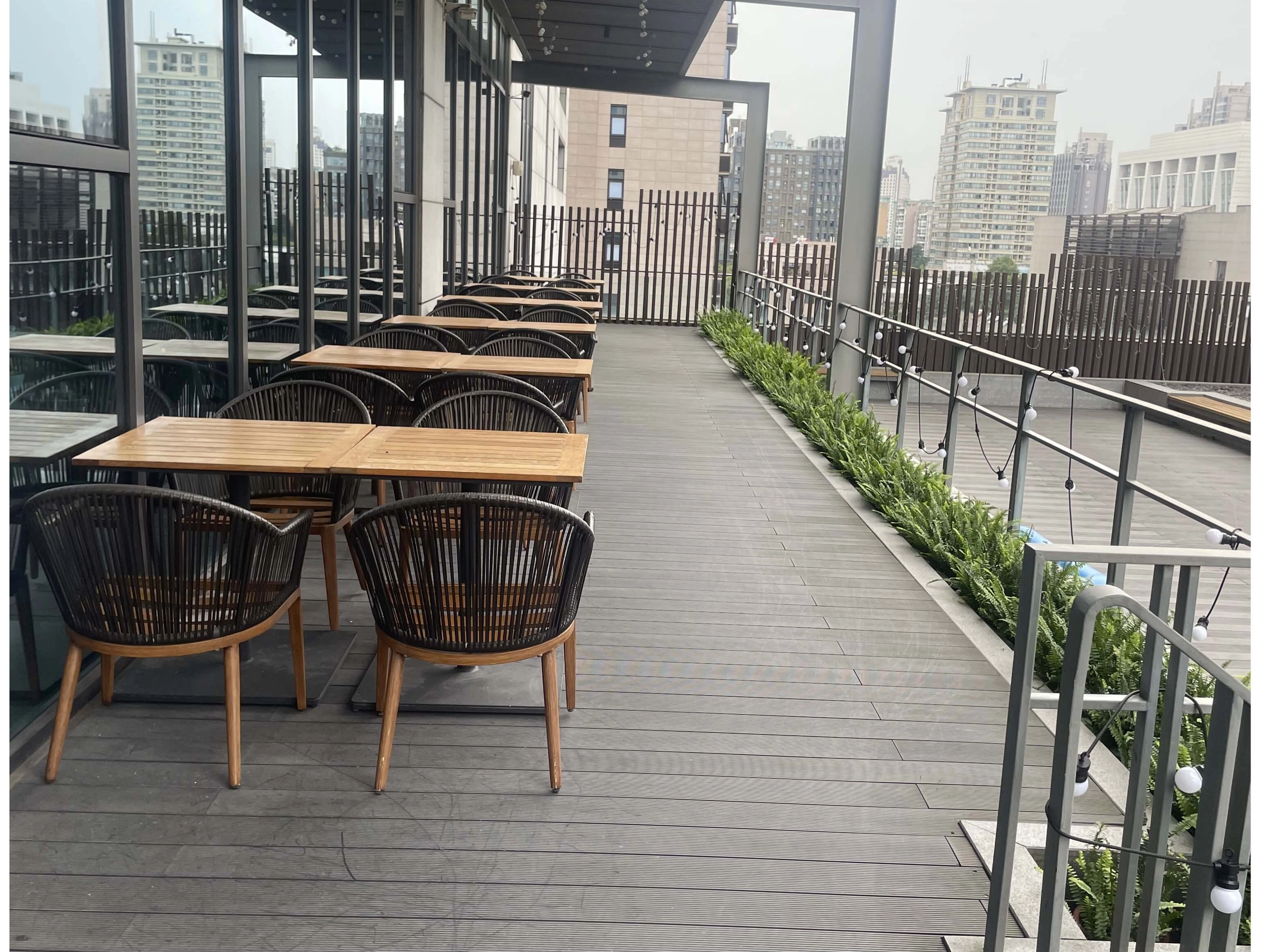 Vidar's nieuwste WPC co-extrusie terrasplanken: een slimme keuze voor bedrijven