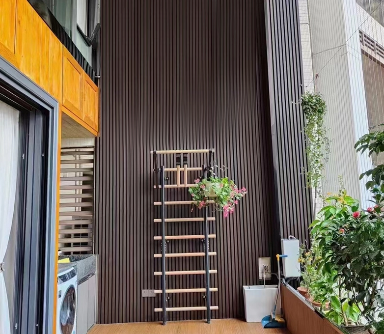 WPC -paneel voor muur buiten